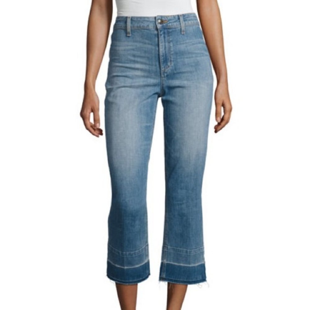 The Jane High-Rise Straight Crop Released Hem